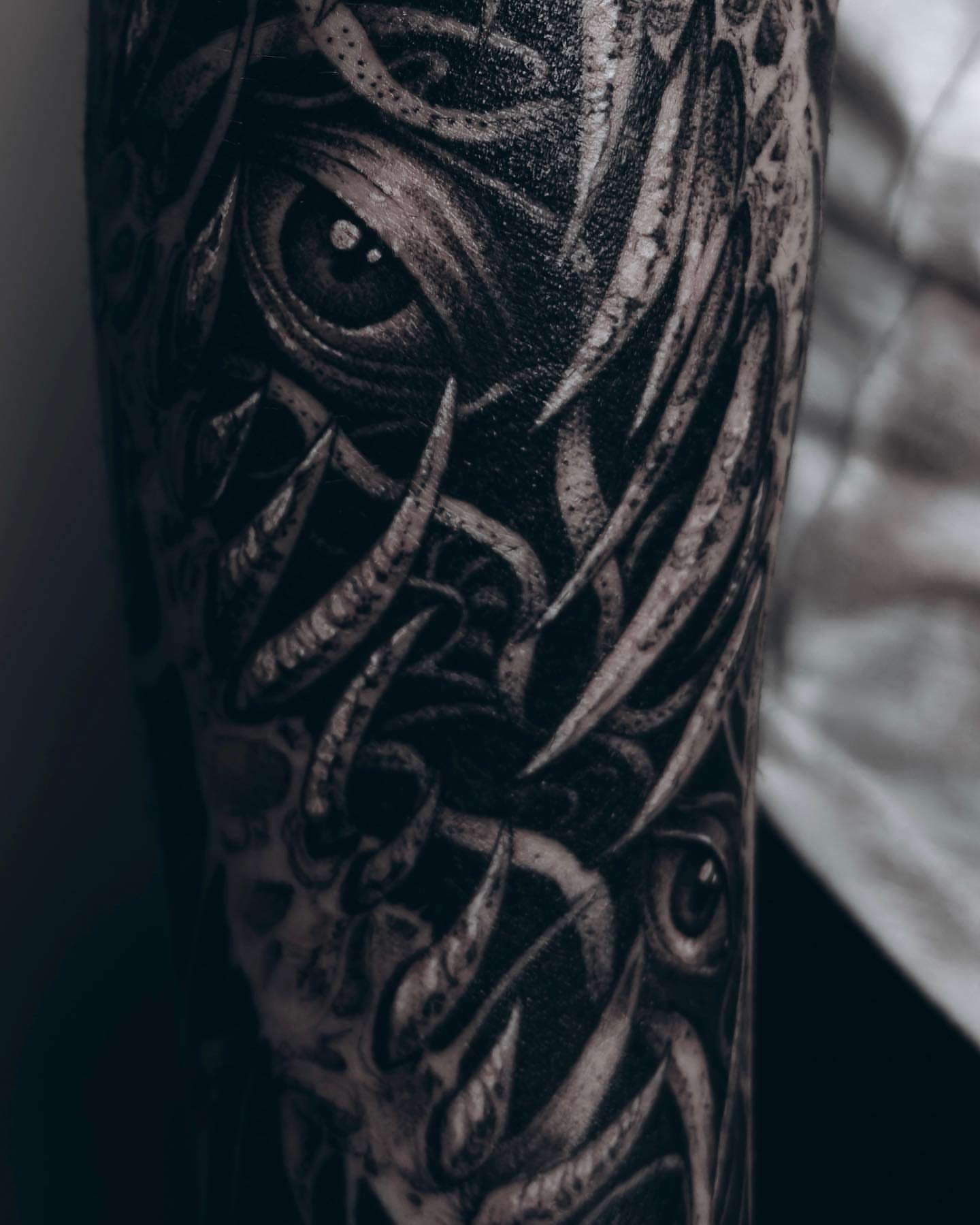 Tattoo by @sflpczk — black_and_grey, realism