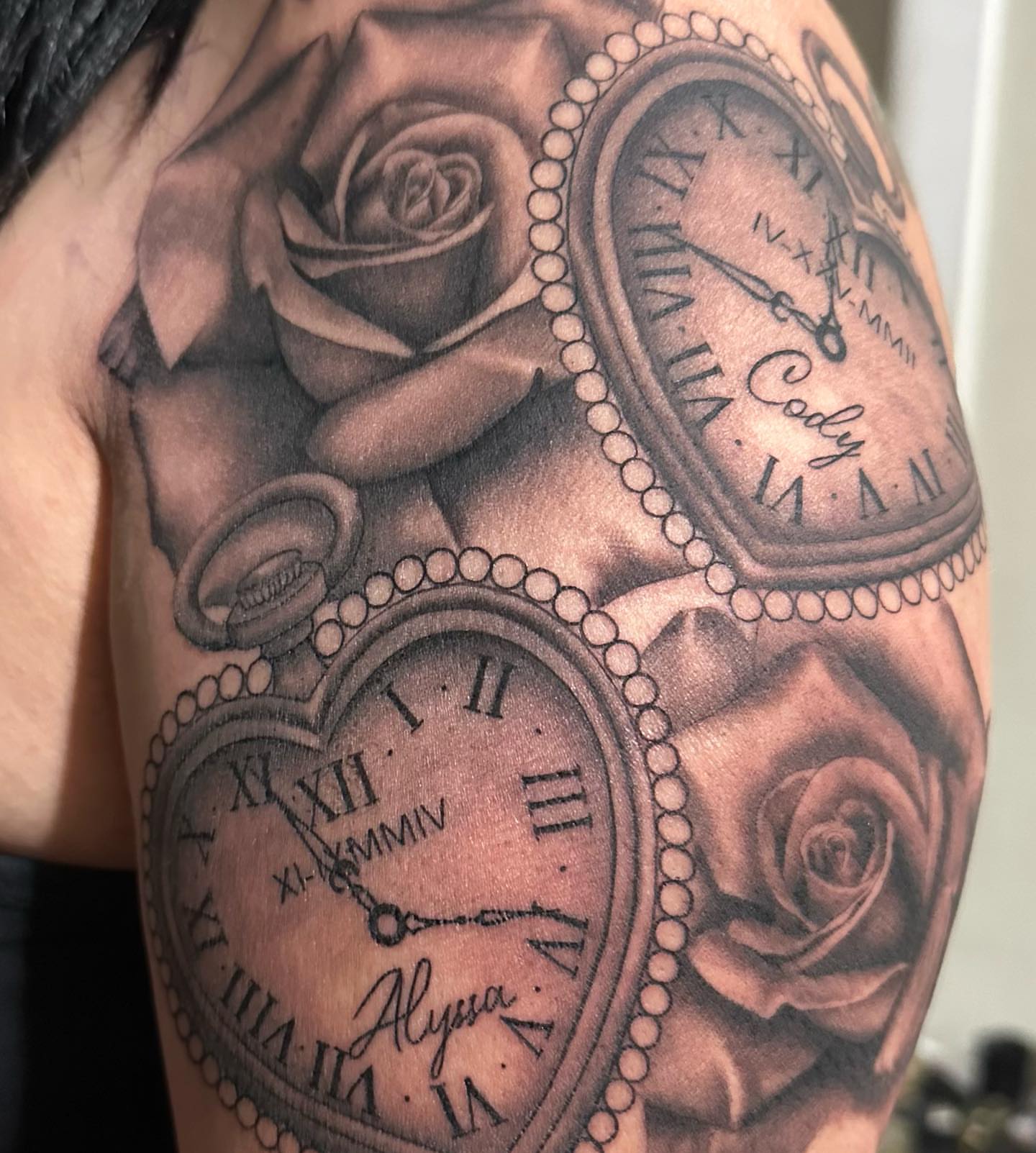 Tattoo by @resnink โ black_and_grey, realism