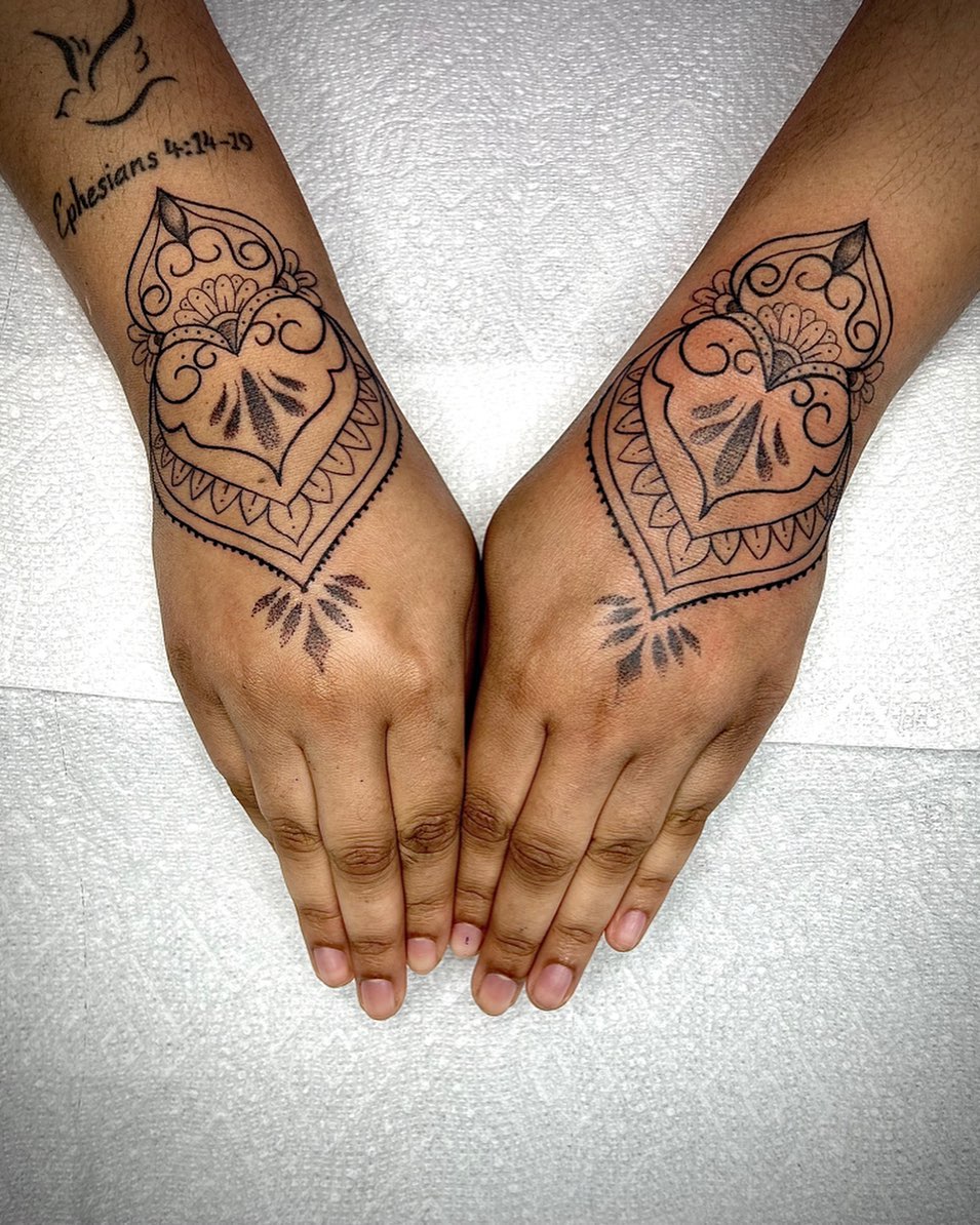 Tattoo by @lildebbie214 — ornamental