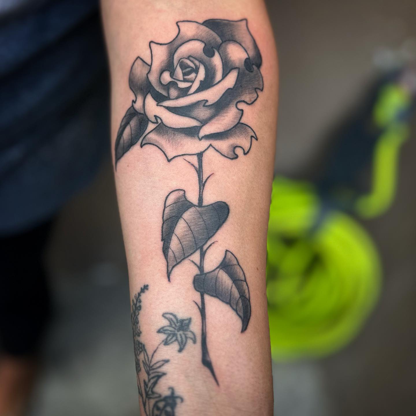 Tattoo by @seanc_tattoos — black_and_grey