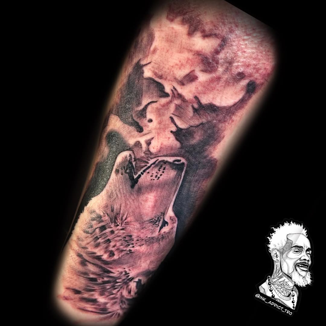 Tattoo by @ink_addict_tro โ realism, black_and_grey