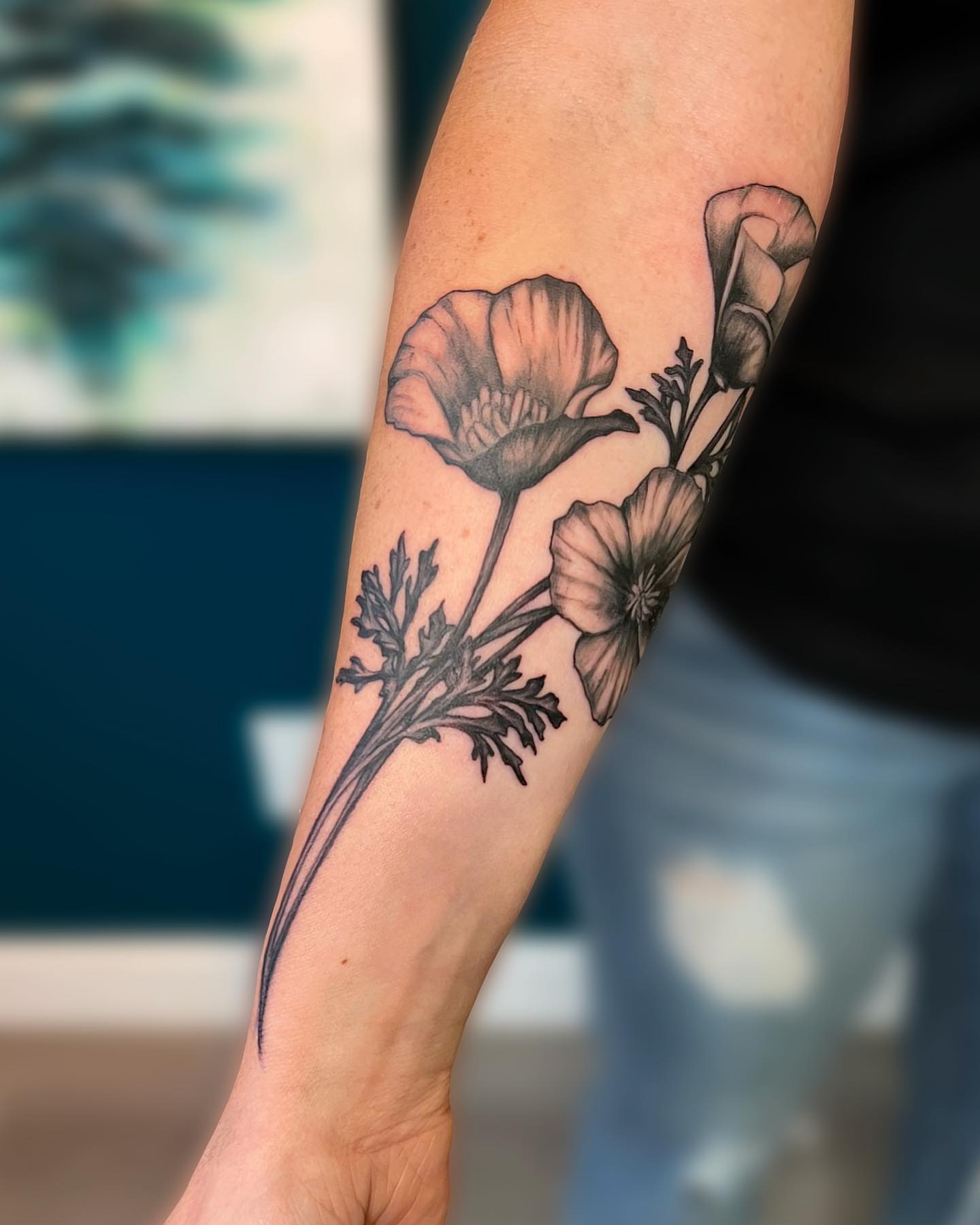 Tattoo by @milesbrowne — black_and_grey