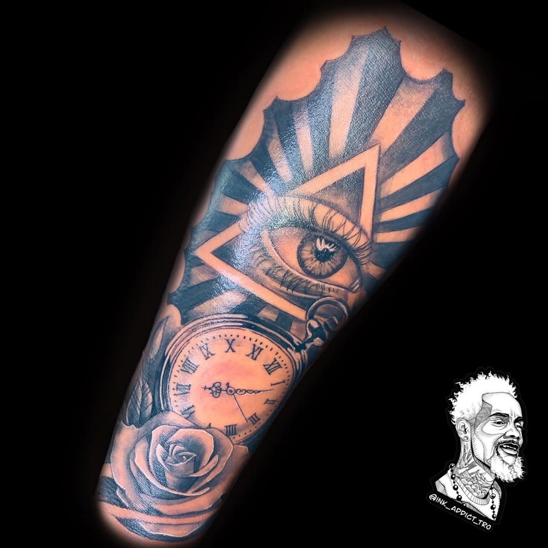 Tattoo by @ink_addict_tro โ realism, black_and_grey