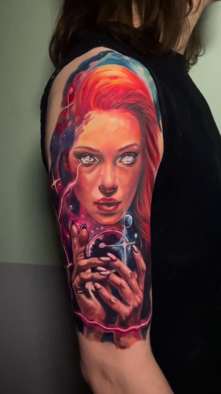 Tattoo by @nikkiharristattoo — realism, dark_realism