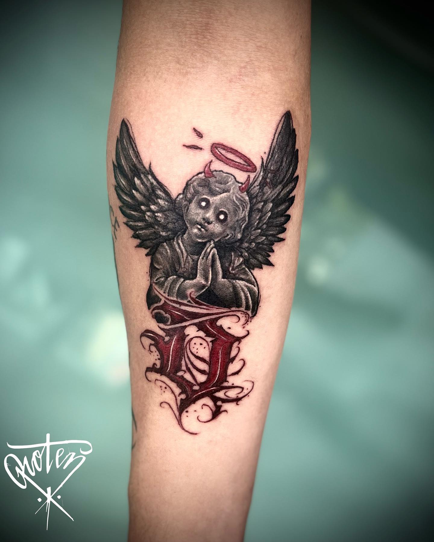 Tattoo by @rotenhill_tattoo — neo_traditional, dark_realism