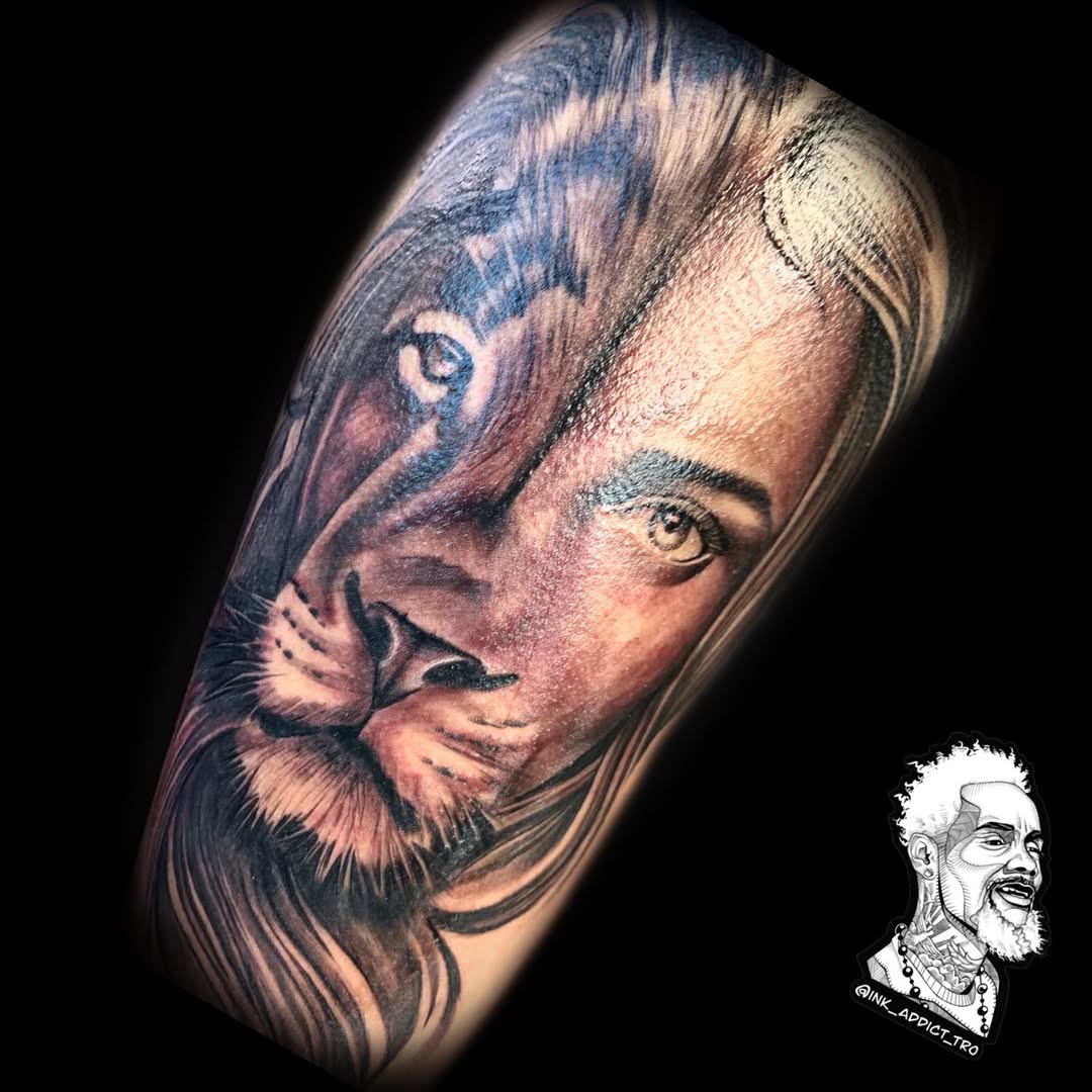 Tattoo by @ink_addict_tro โ realism, black_and_grey