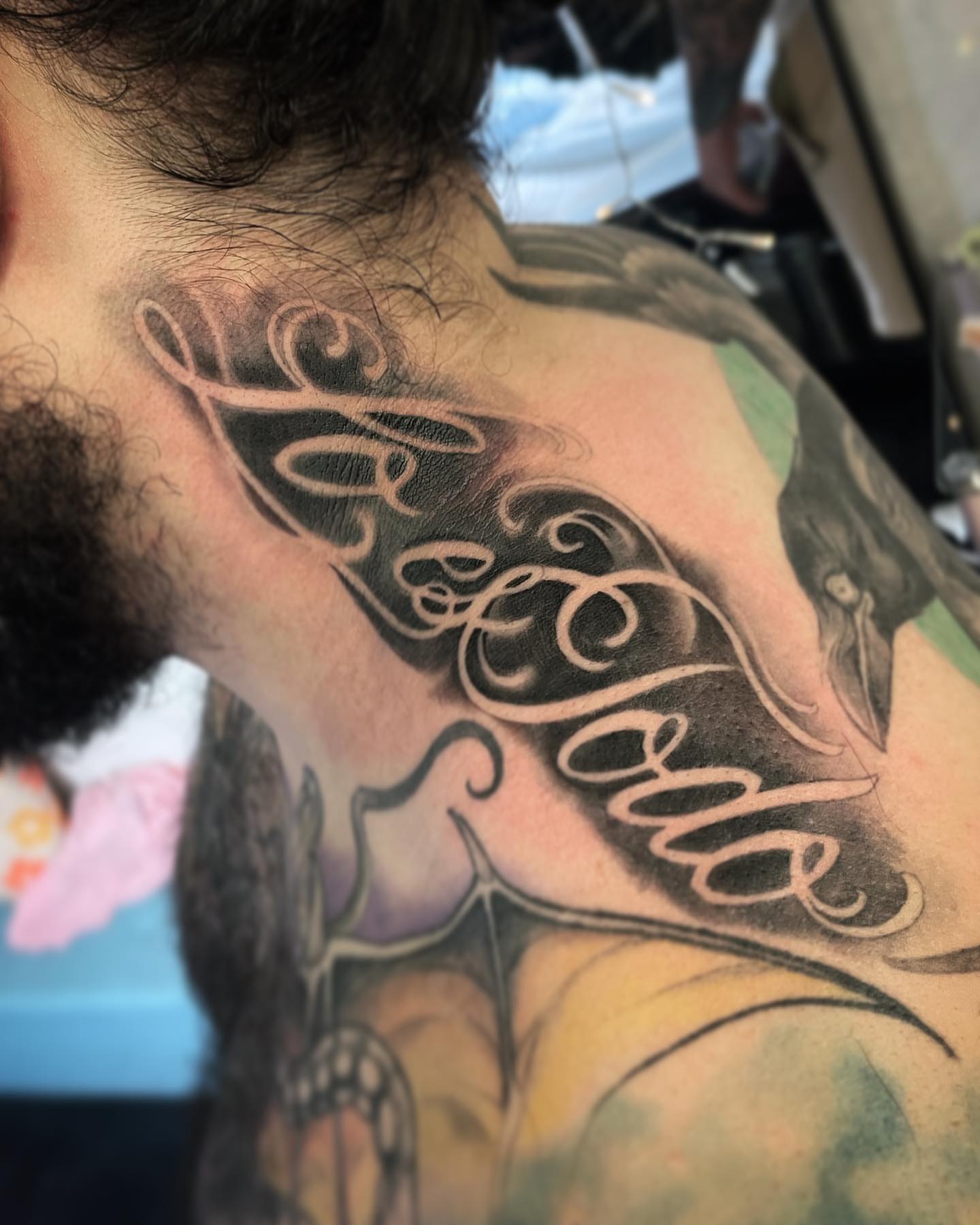 Tattoo by @rachelmillertattoos β lettering_script