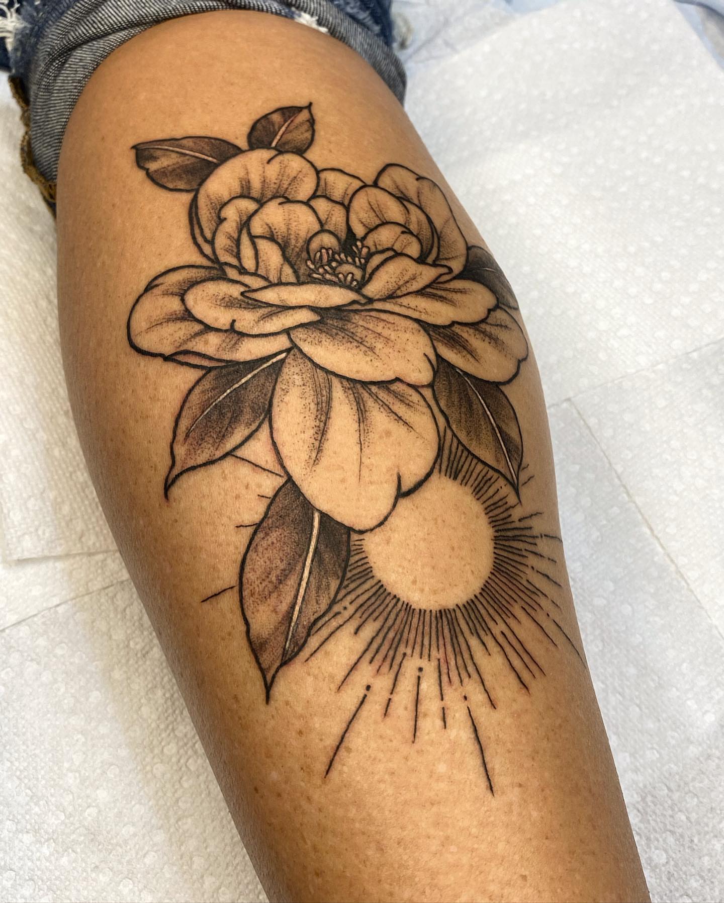 Tattoo by @ireland_tattoo — black_and_grey
