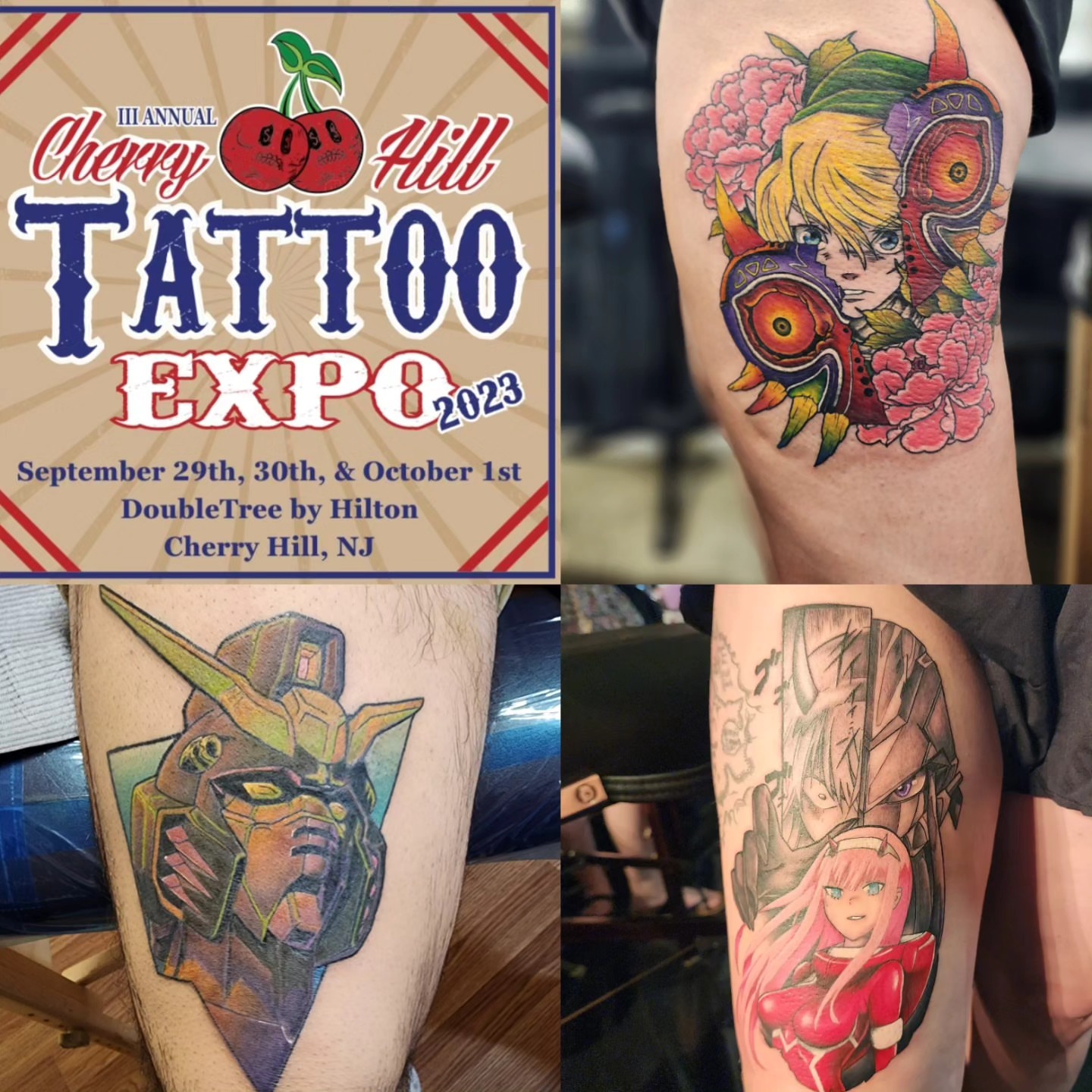 Tattoo by @danielrbedard — anime