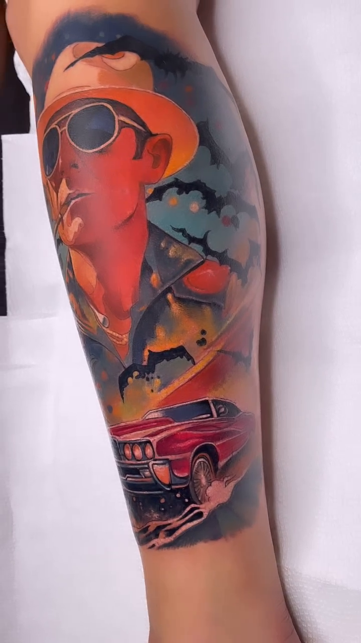 Tattoo by @clumsysurgeon — realism, trash_polka