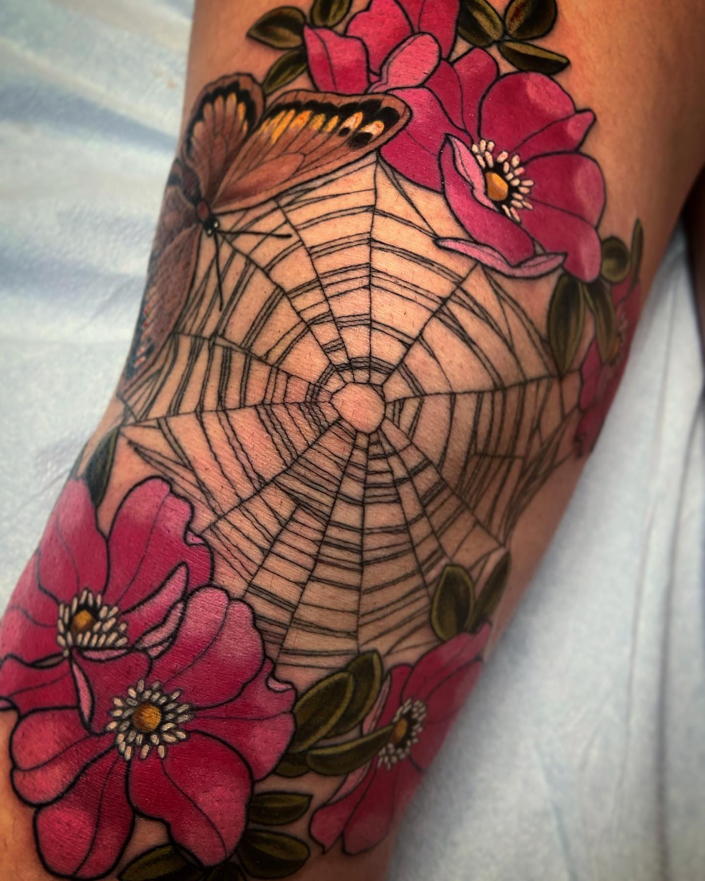 Tattoo by @marinamaytattoos — geometric, realism
