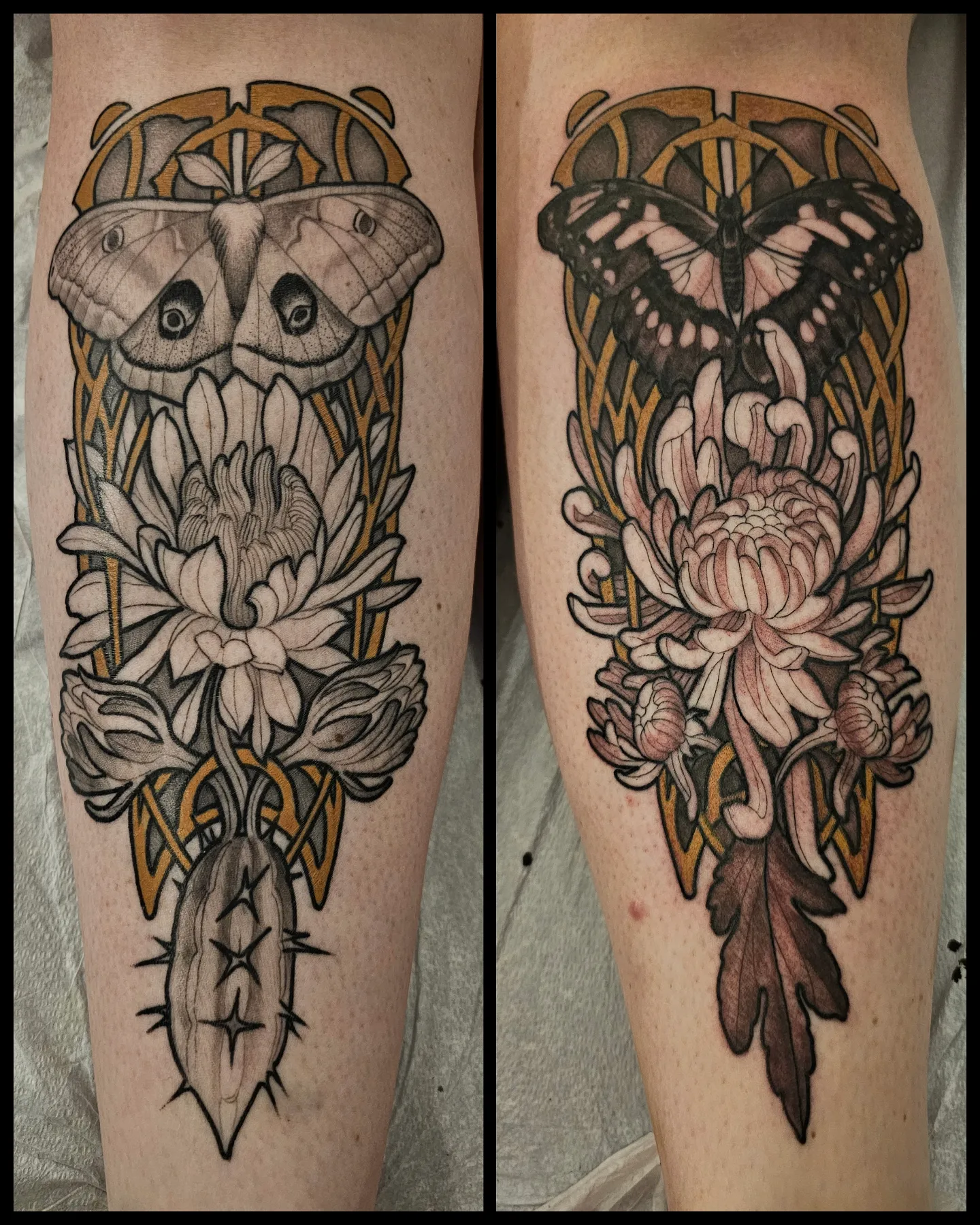 Tattoo by @rkraiza โ geometric, ornamental