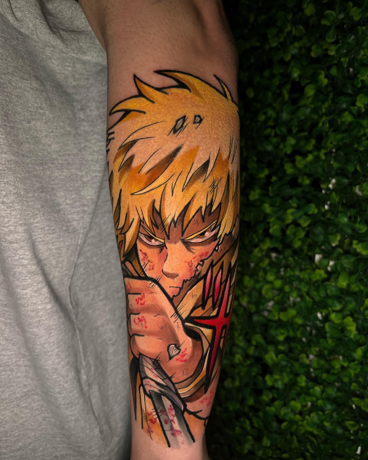 Tattoo by @changootattoo — anime