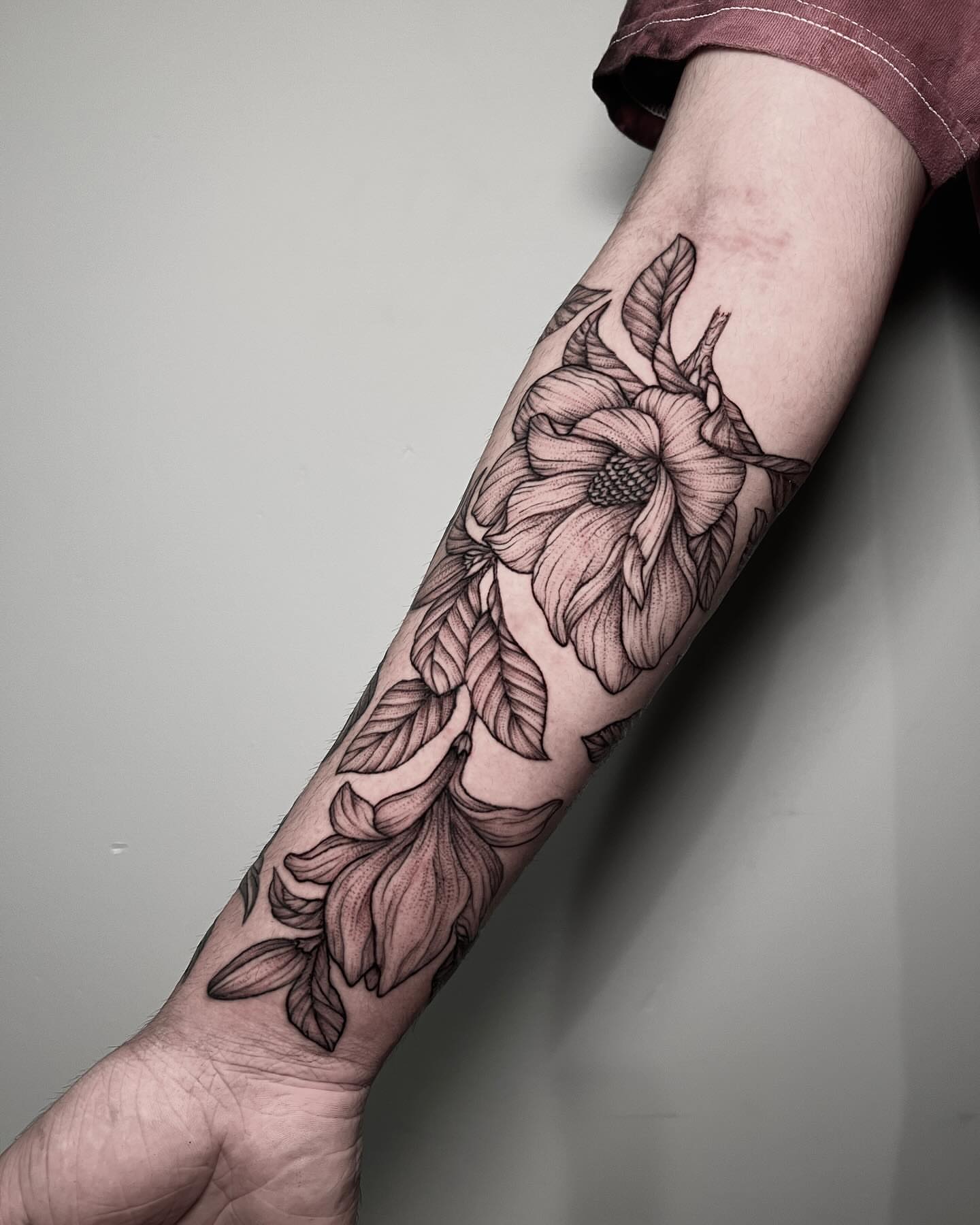 Tattoo by @shakuto_tattoos — black_and_grey