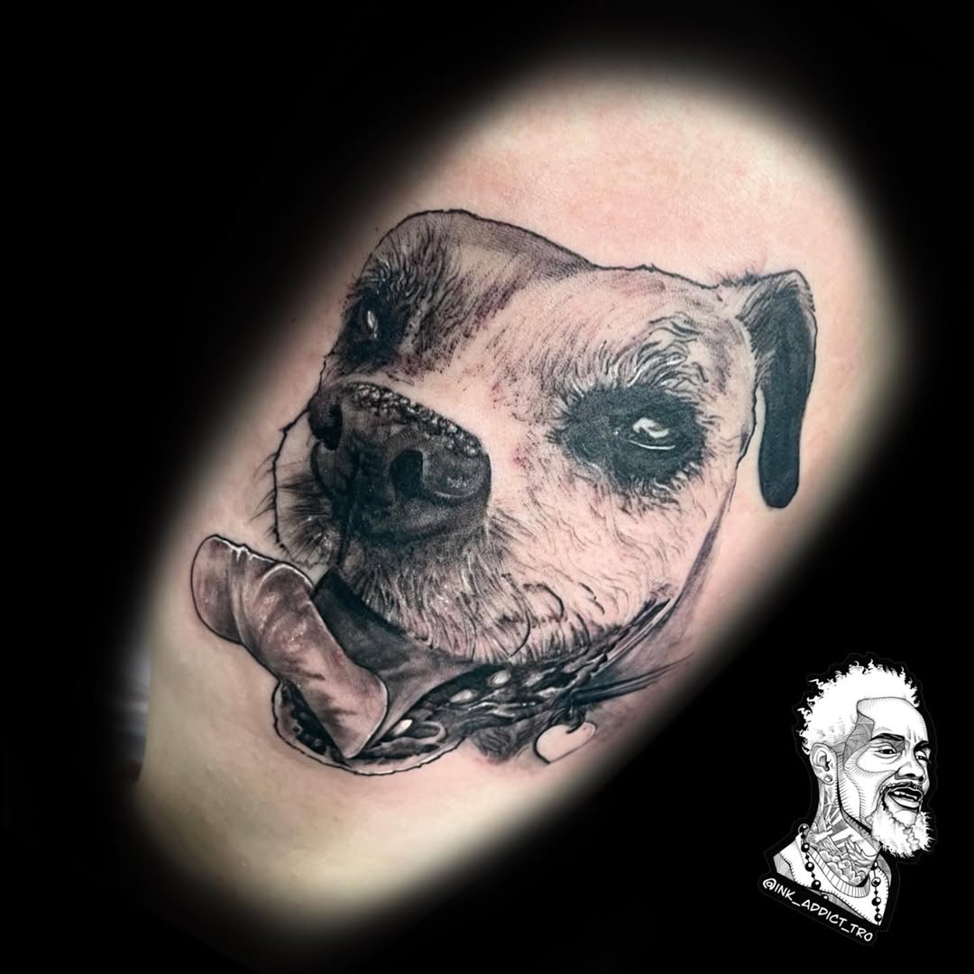 Tattoo by @ink_addict_tro โ realism, black_and_grey