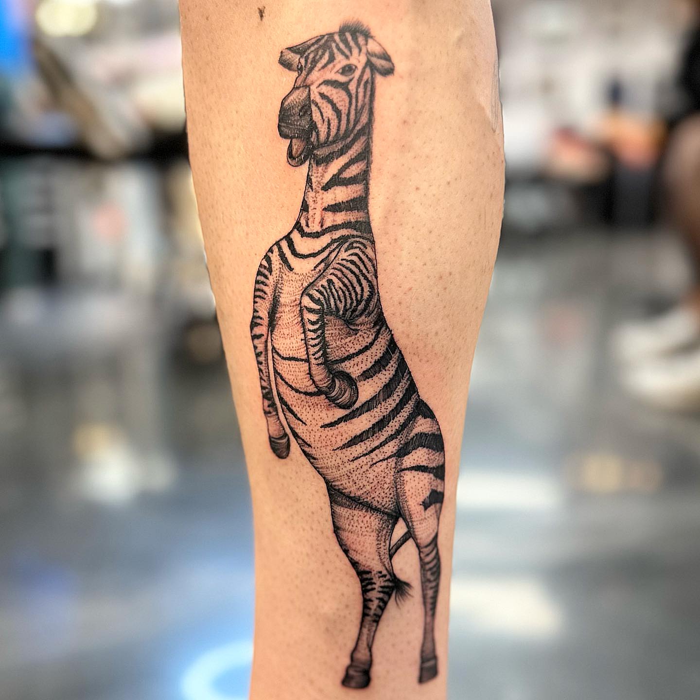 Tattoo by @tattoosbyrzo β dotwork