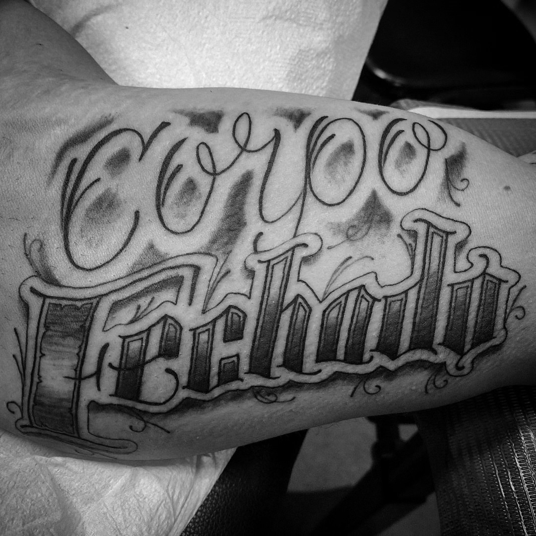Tattoo by @nickybridgewater — black_and_grey