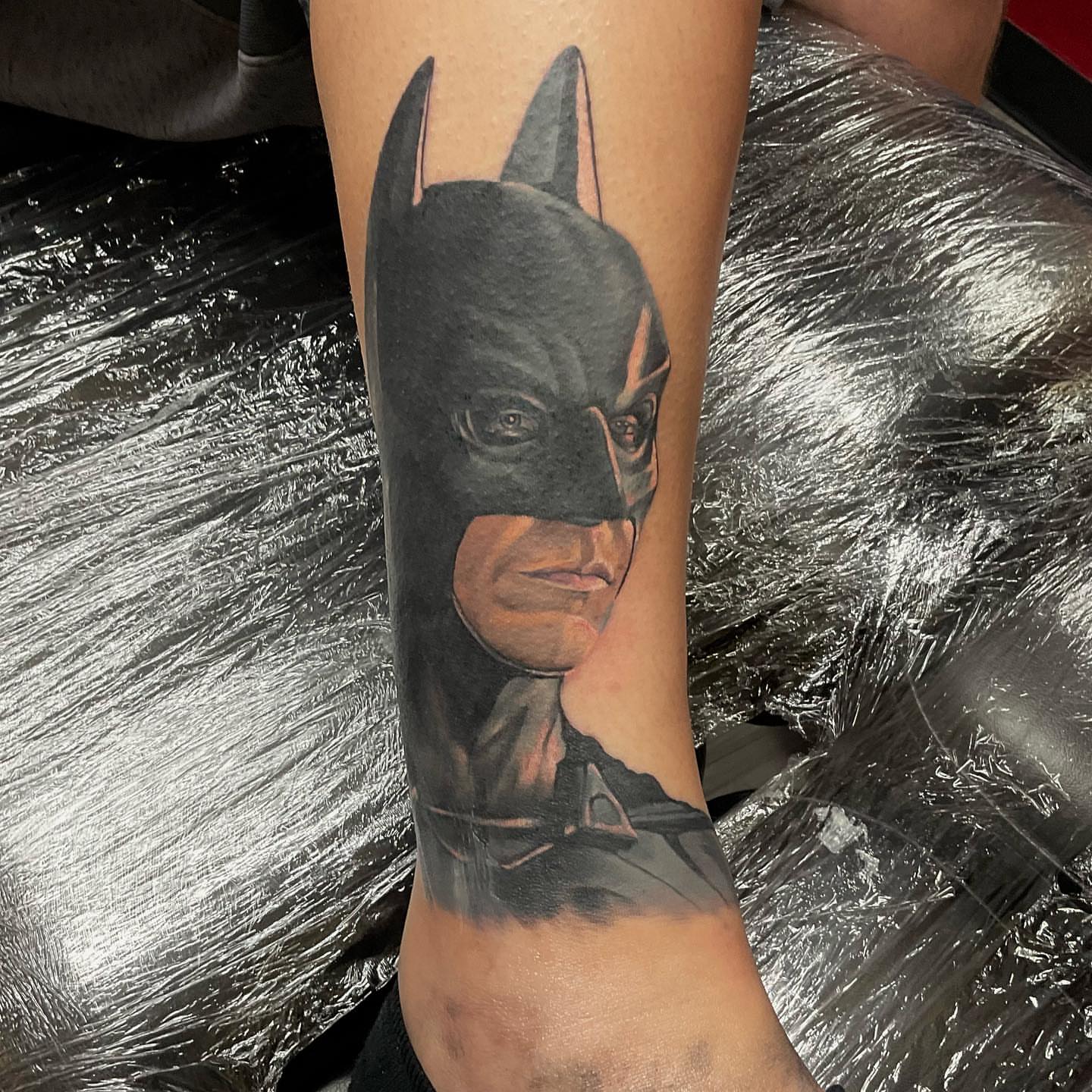 Tattoo by @huckleberrytattoos — realism, dark_realism