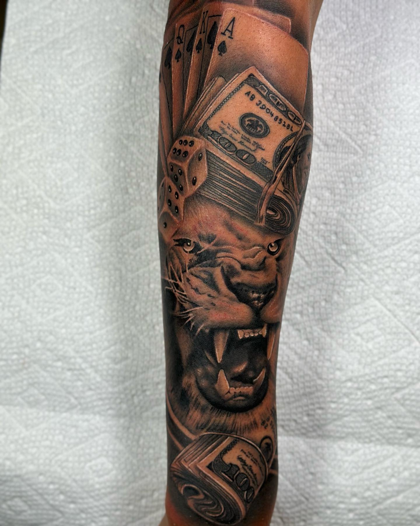Tattoo by @tattoosbymiguel — realism, dark_realism