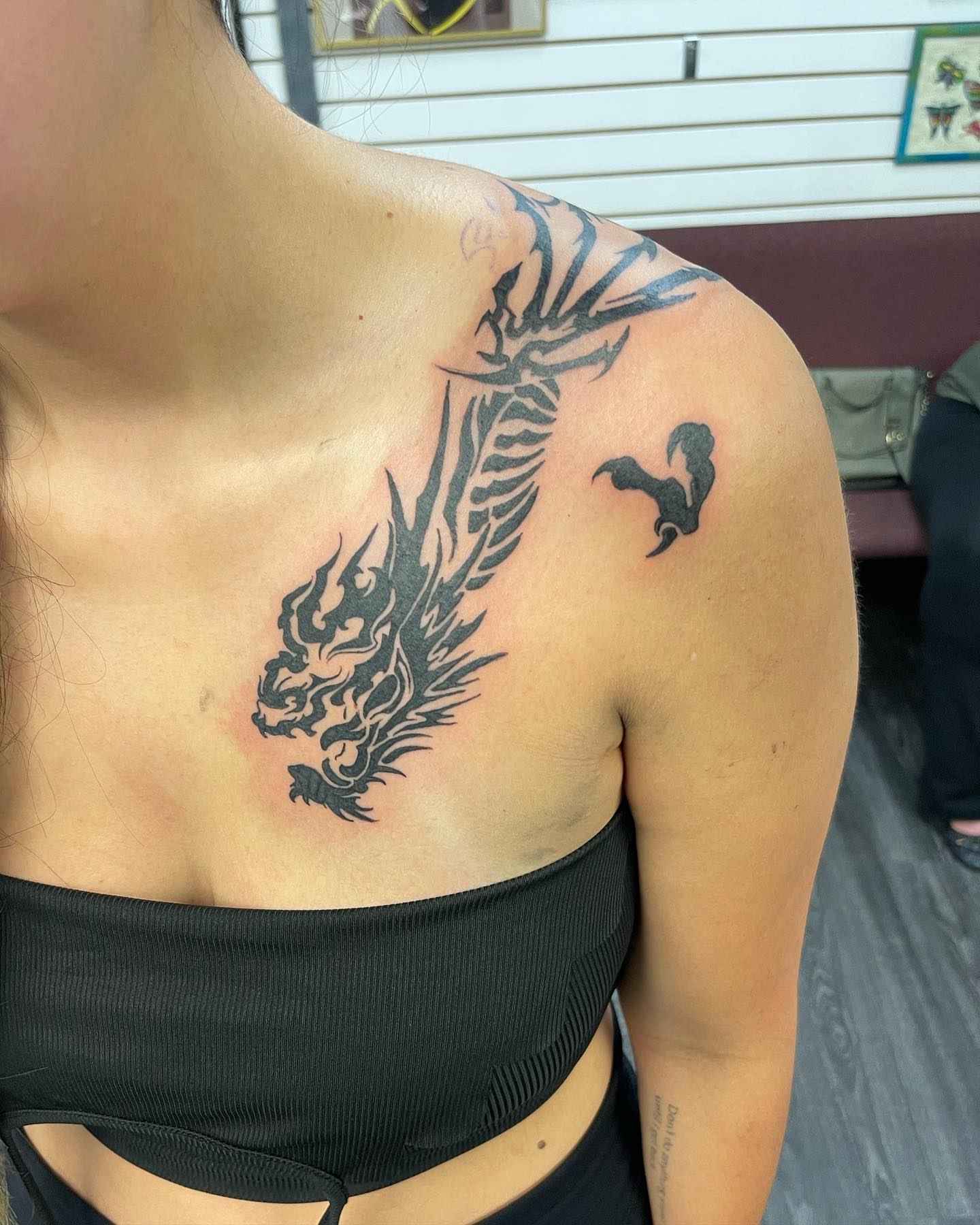 Tattoo by @robertdelete — black_and_grey