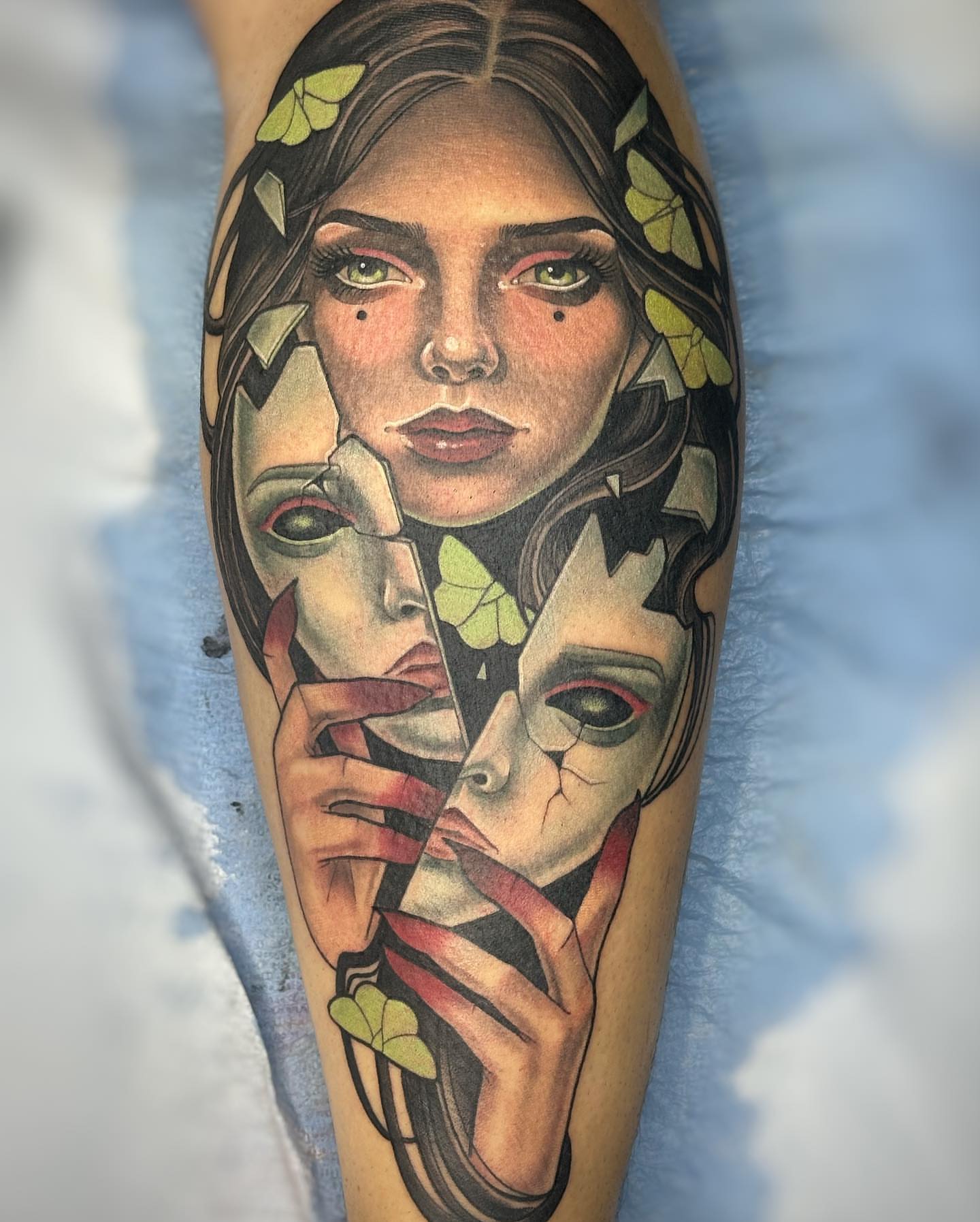 Tattoo by @chanimurat — realism, geometric