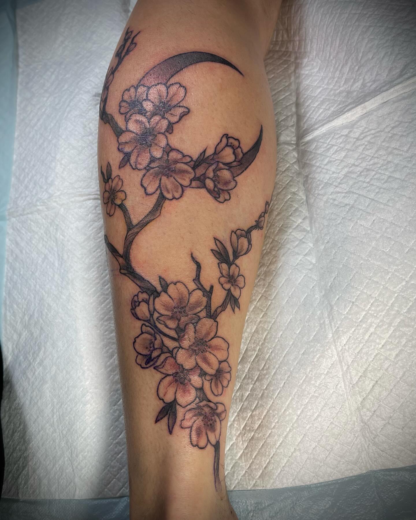 Tattoo by @tattoosbyanna — black_and_grey