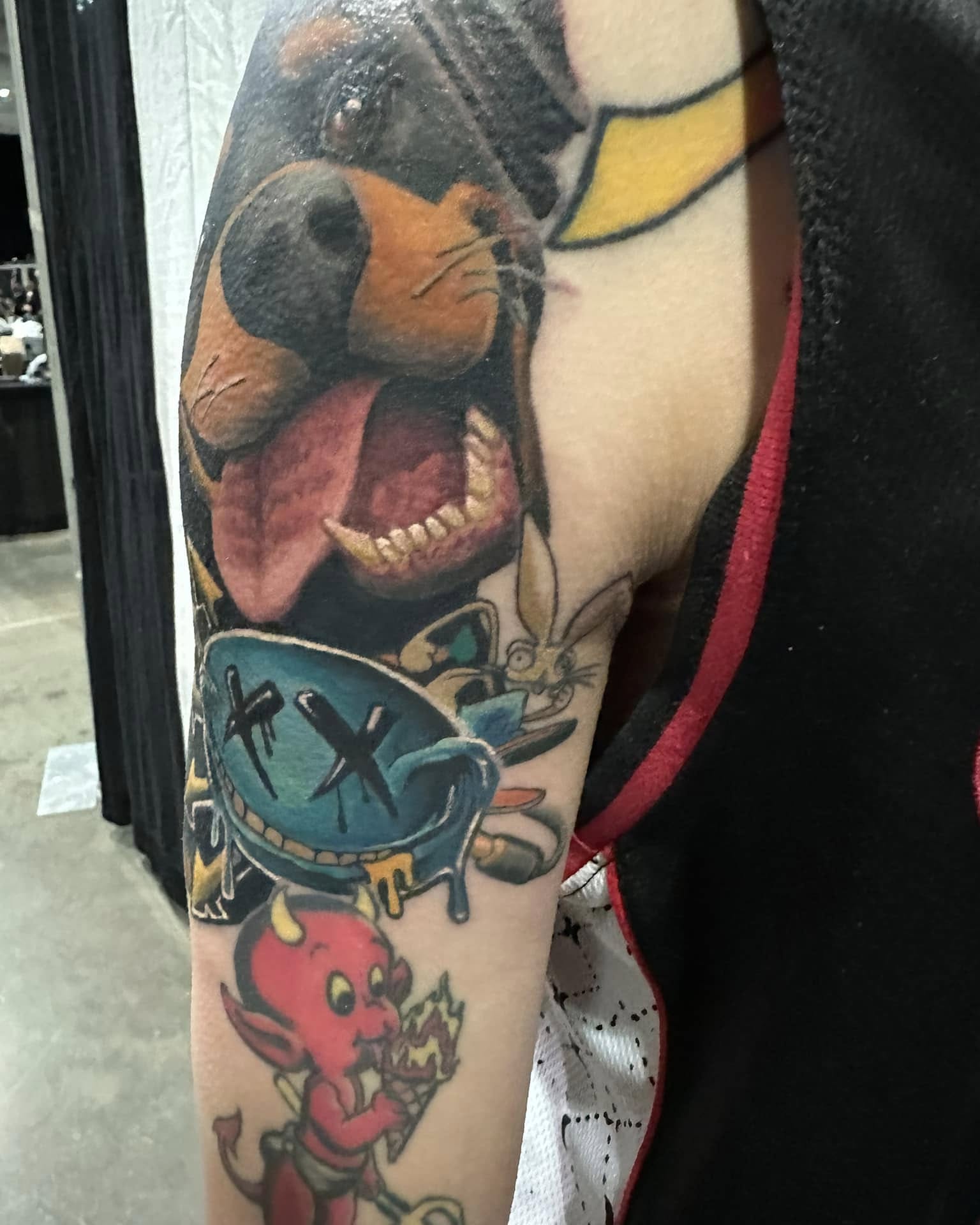 Tattoo by @vendoink — american_traditional, realism