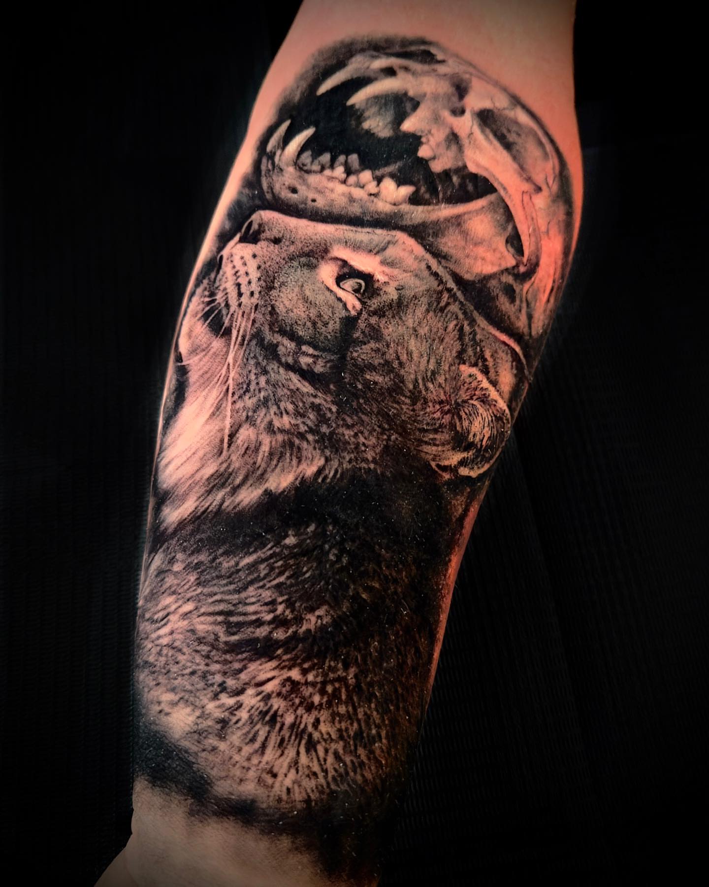 Tattoo by @niclunatattoo — realism, dark_realism