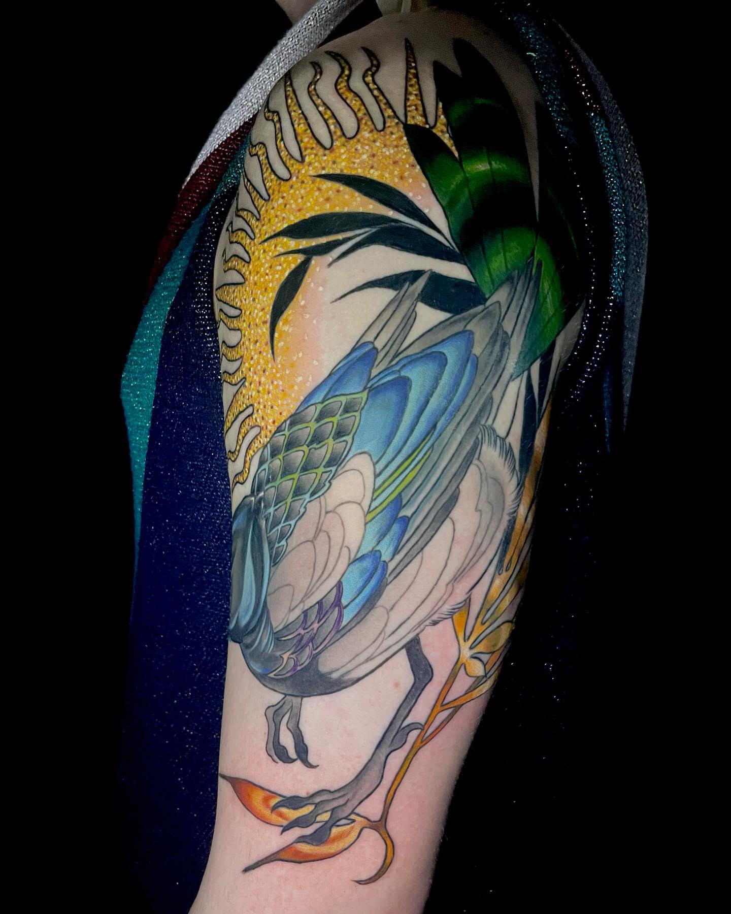 Tattoo by @le_babs — dotwork, realism