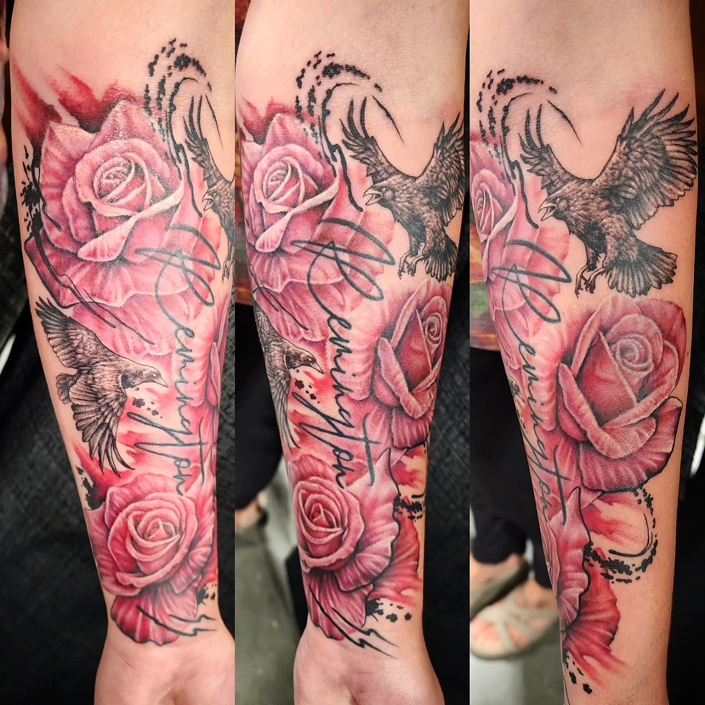 Tattoo by @junkyardyouth — realism, dotwork