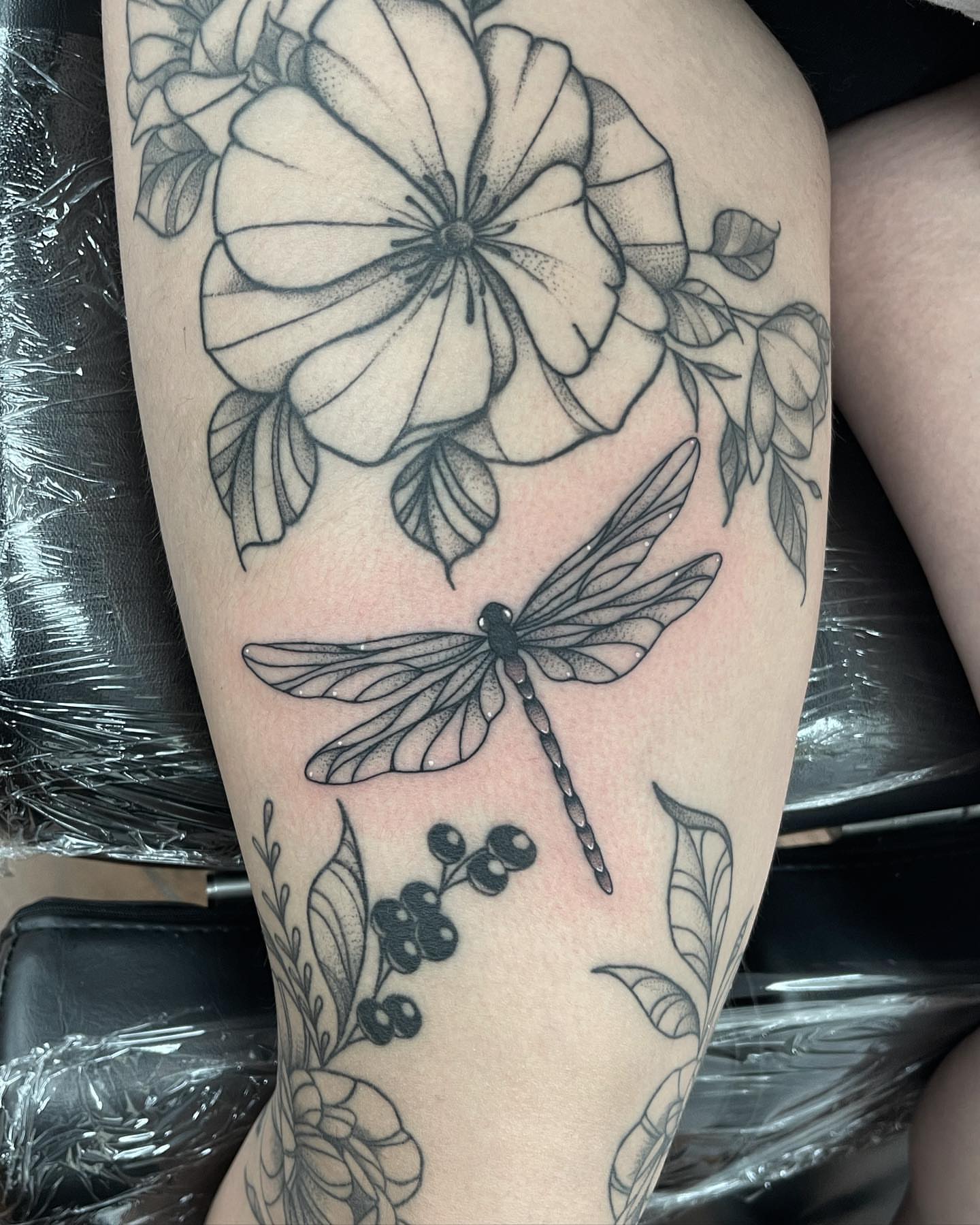 Tattoo by @dom.tattoos β black_and_grey, realism
