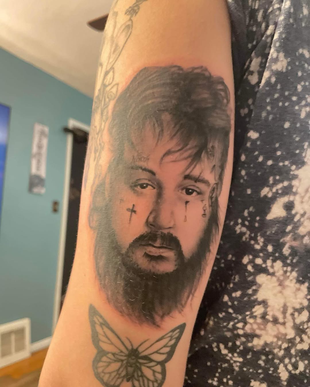 Tattoo by @stilmore_soulz — realism, black_and_grey