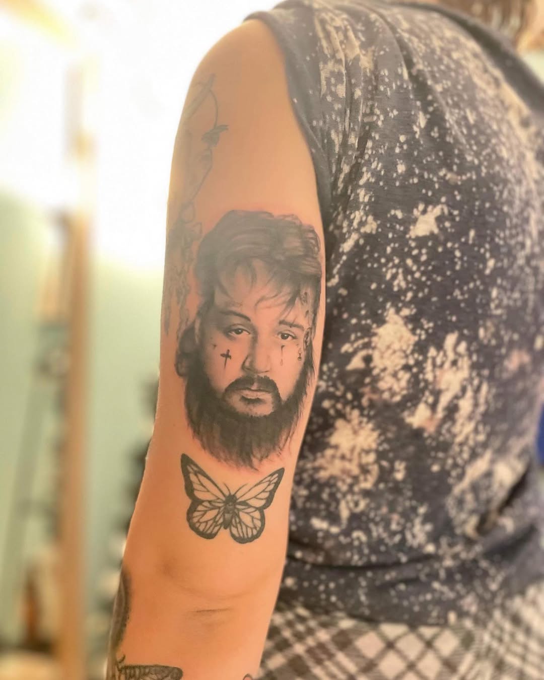Tattoo by @stilmore_soulz — realism, black_and_grey