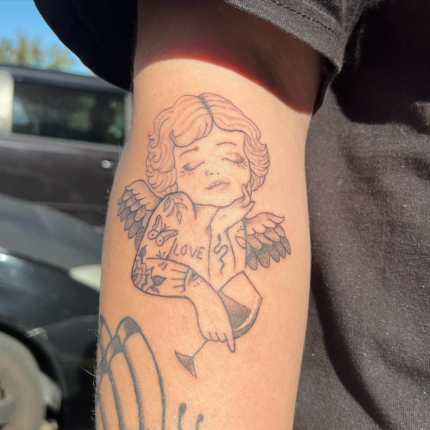 Tattoo by @keely_savage — black_and_grey