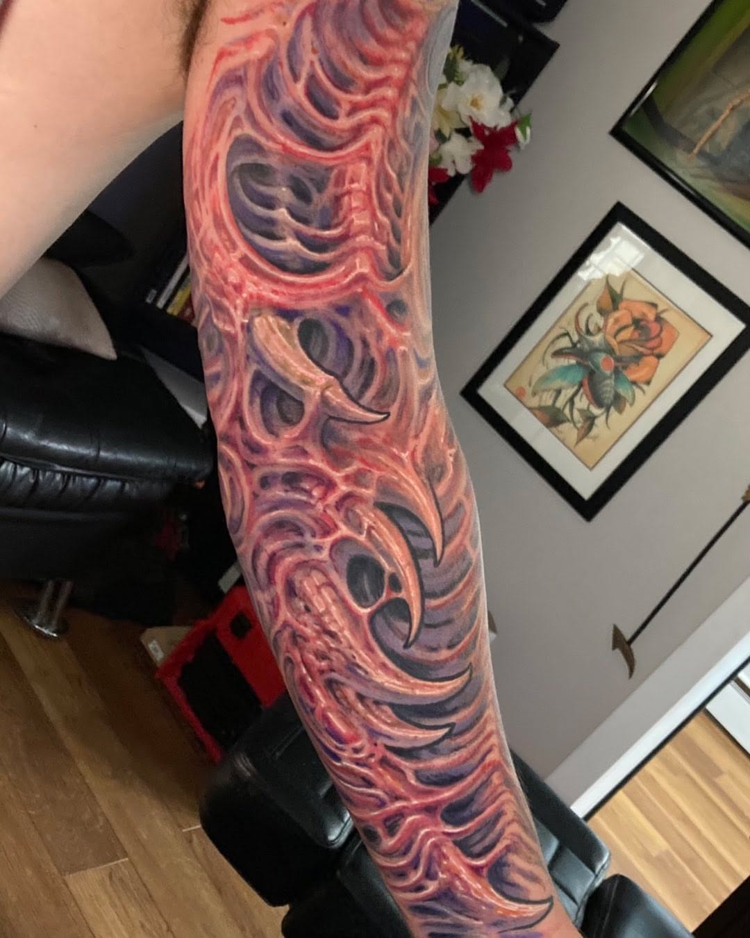 Tattoo by @jwheelwrighttattoos — dark_realism