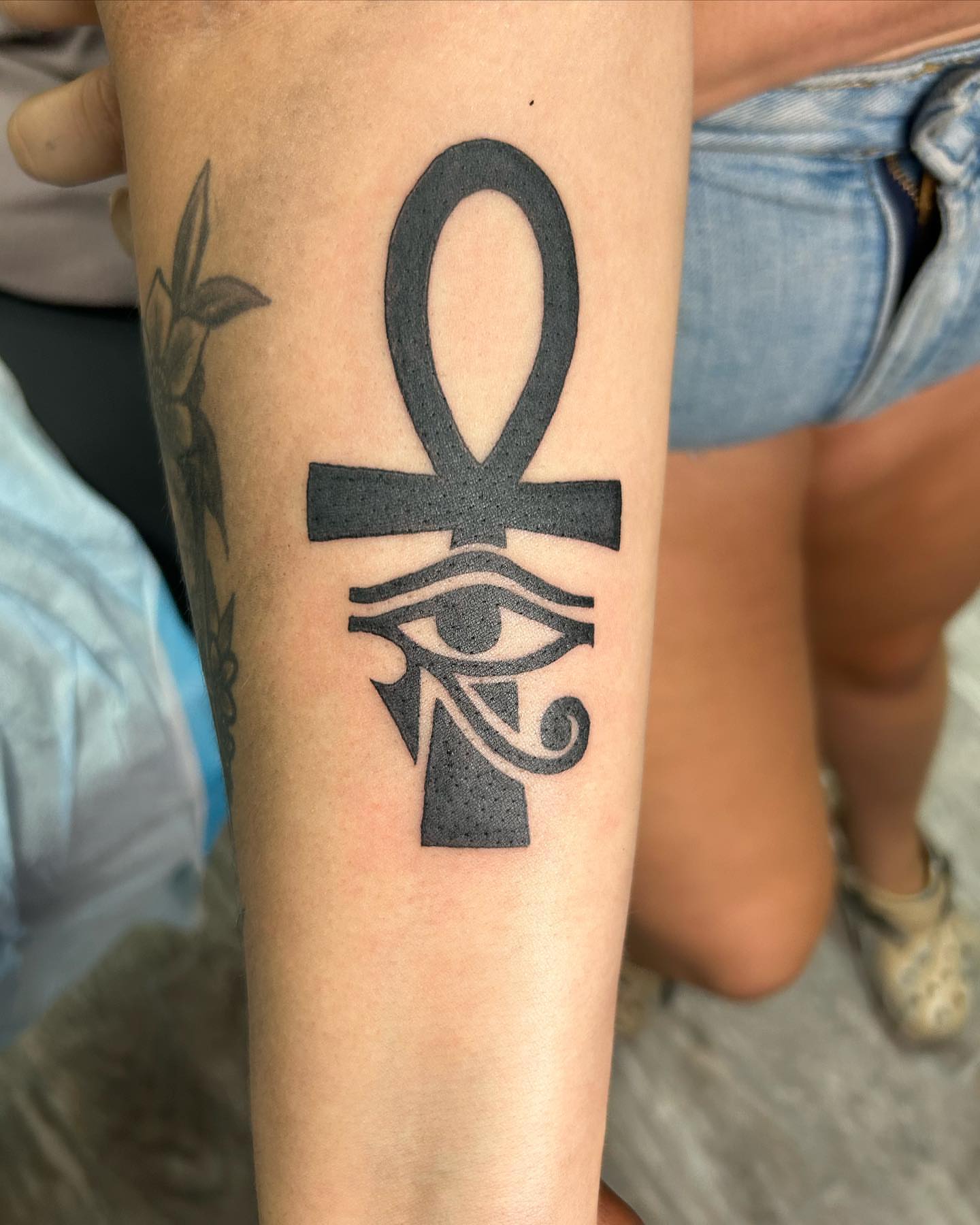 Tattoo by @d3athlore — black_and_grey