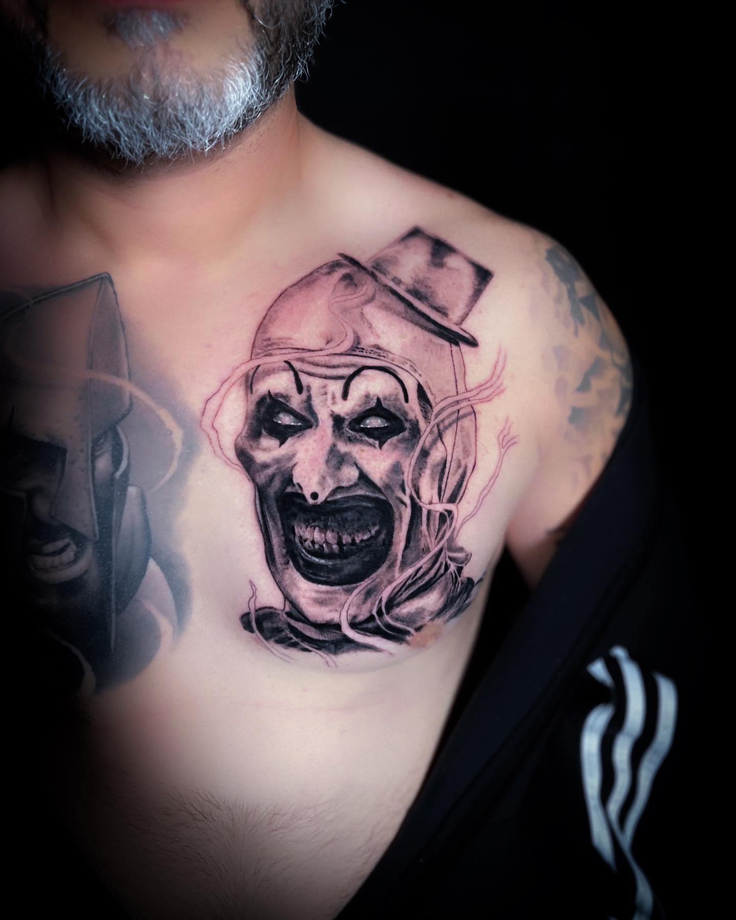 Tattoo by @ghostbutchertattoos — realism, dark_realism