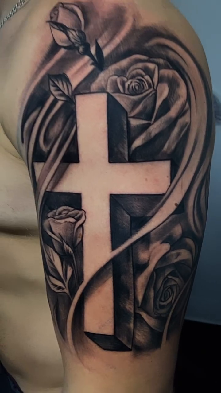 Tattoo by @breynertattoos — black_and_grey, realism
