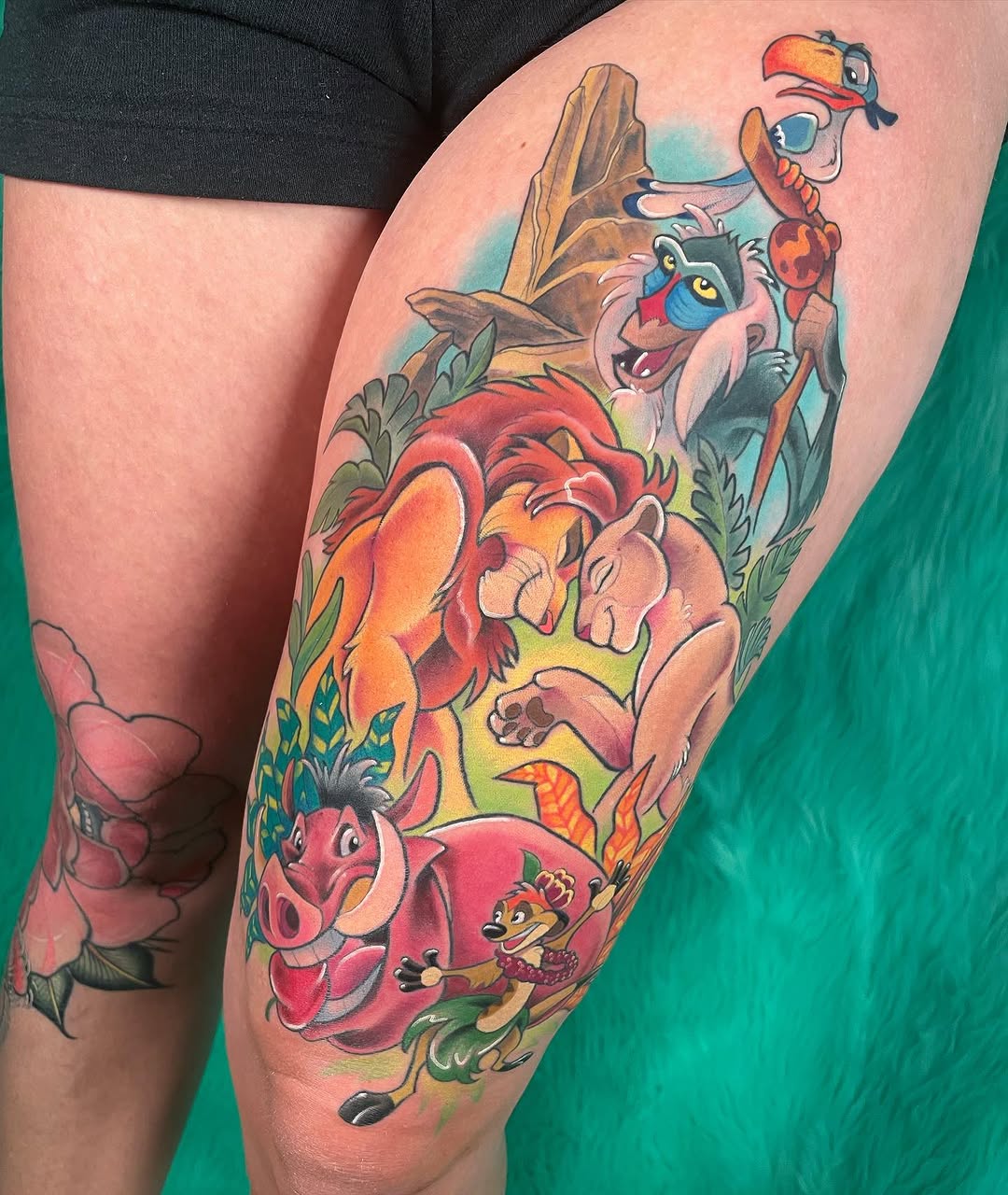 Tattoo by @tallsarahtattoos — new_school, anime