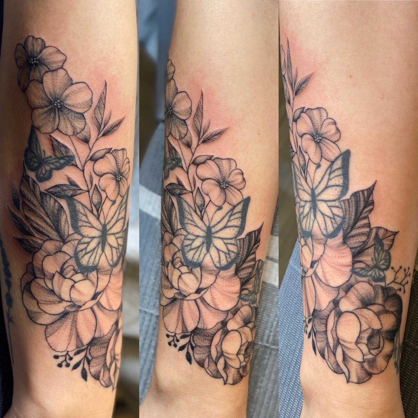 Tattoo by @alleybangarang — black_and_grey