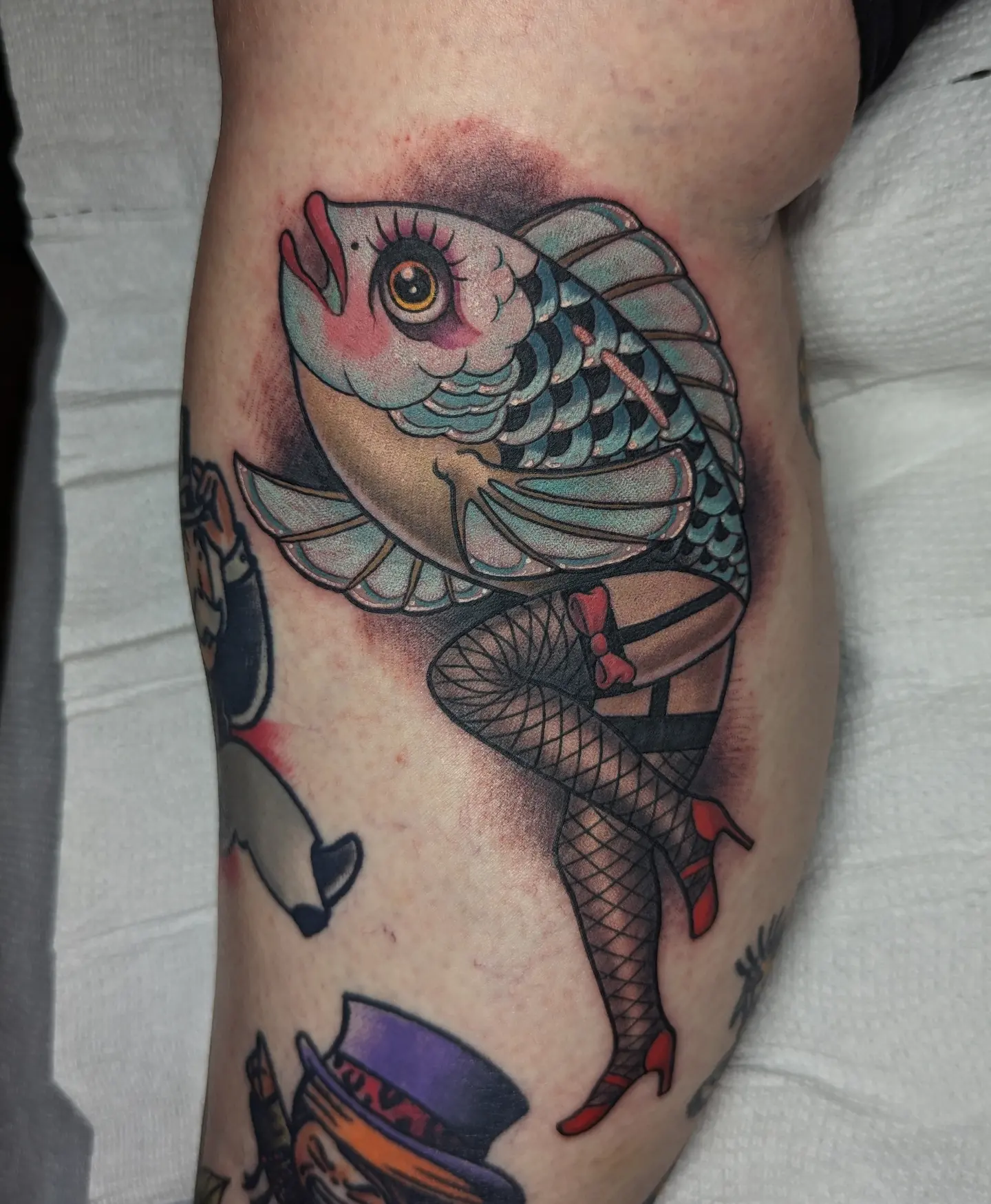 Tattoo by @tyler1andrews — american_traditional, new_school