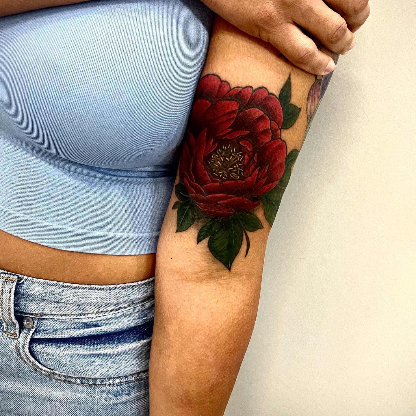 Tattoo by @lildebbie214 — realism