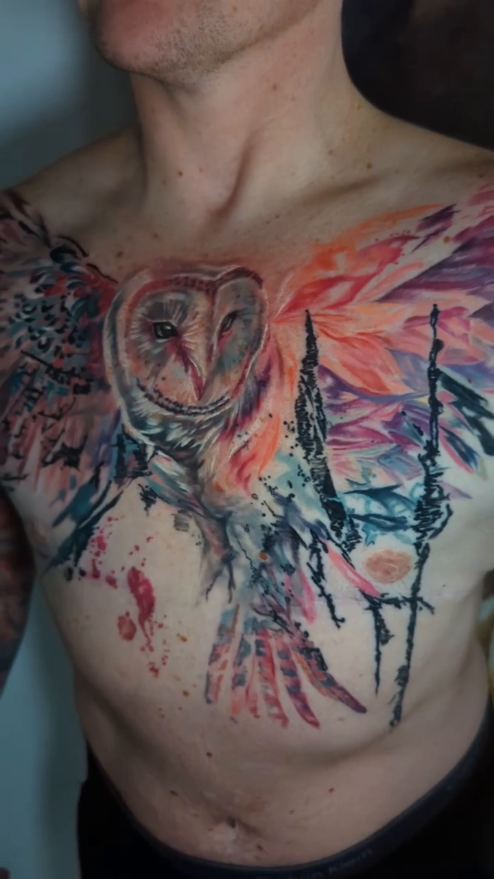 Tattoo by @codydeancreations — watercolor, realism