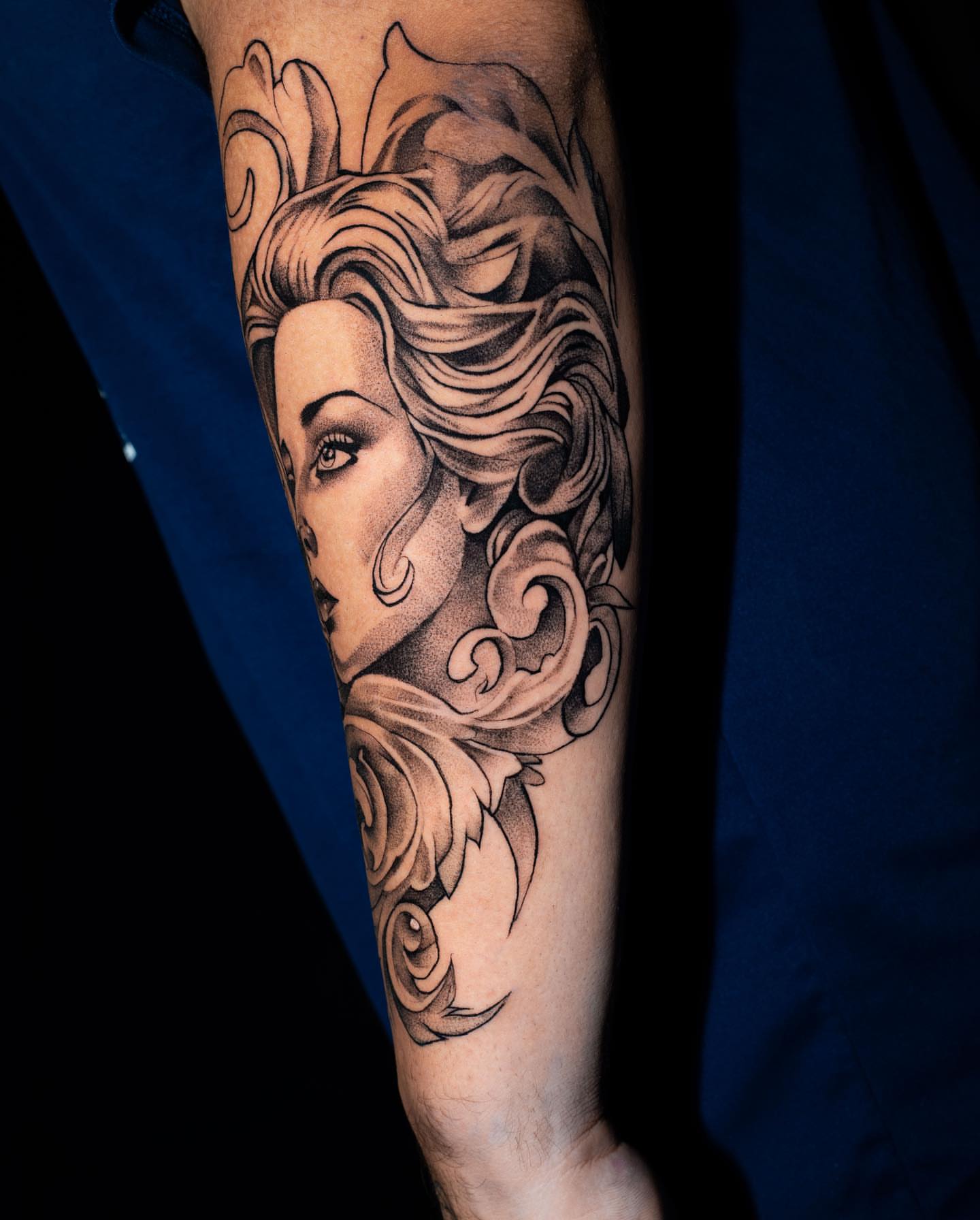 Tattoo by @javiink_rm — black_and_grey, realism