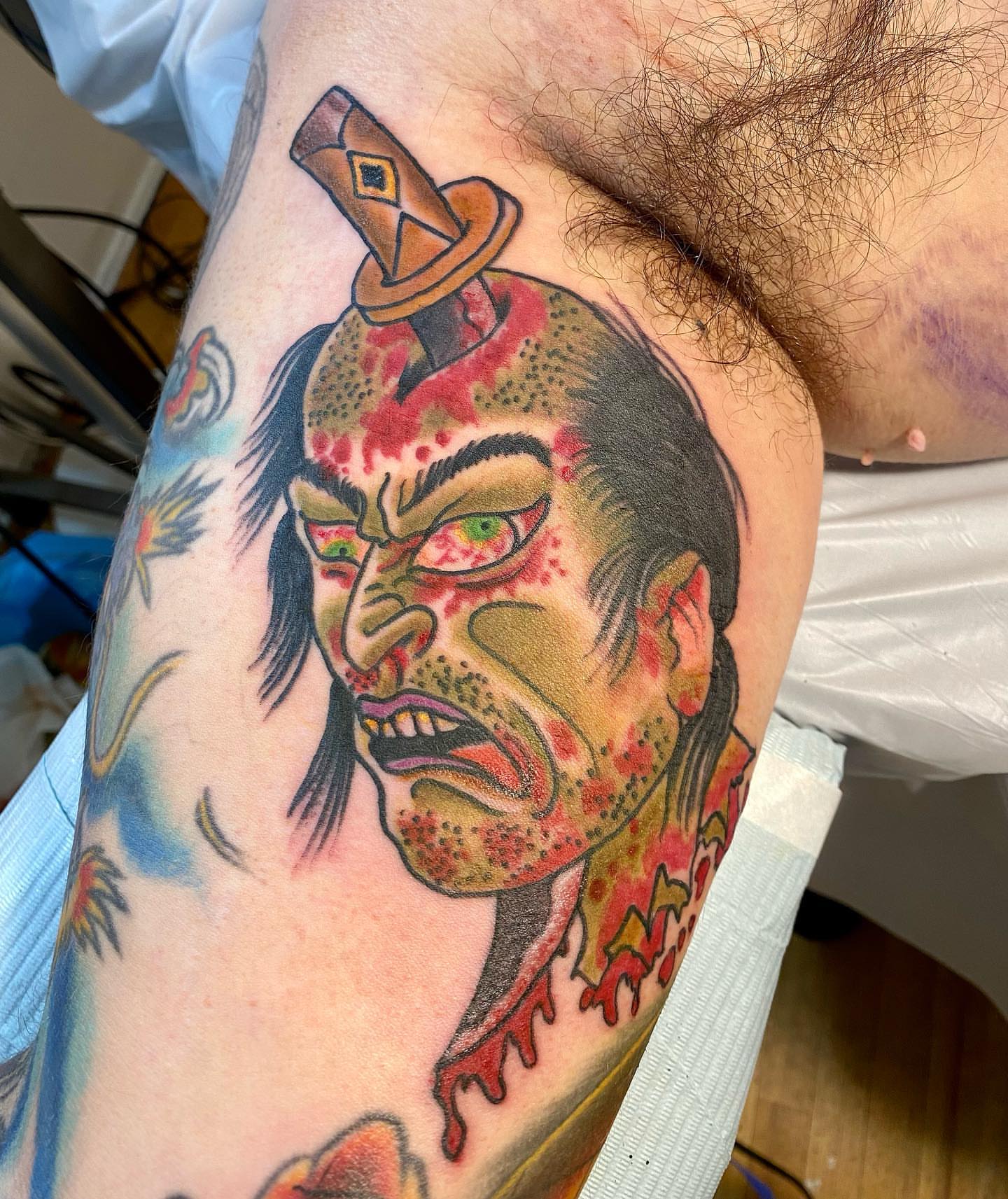 Tattoo by @alextattoos — japanese_irezumi
