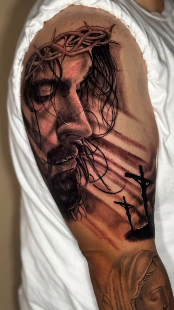 Tattoo by @cdavidta2z — realism, black_and_grey
