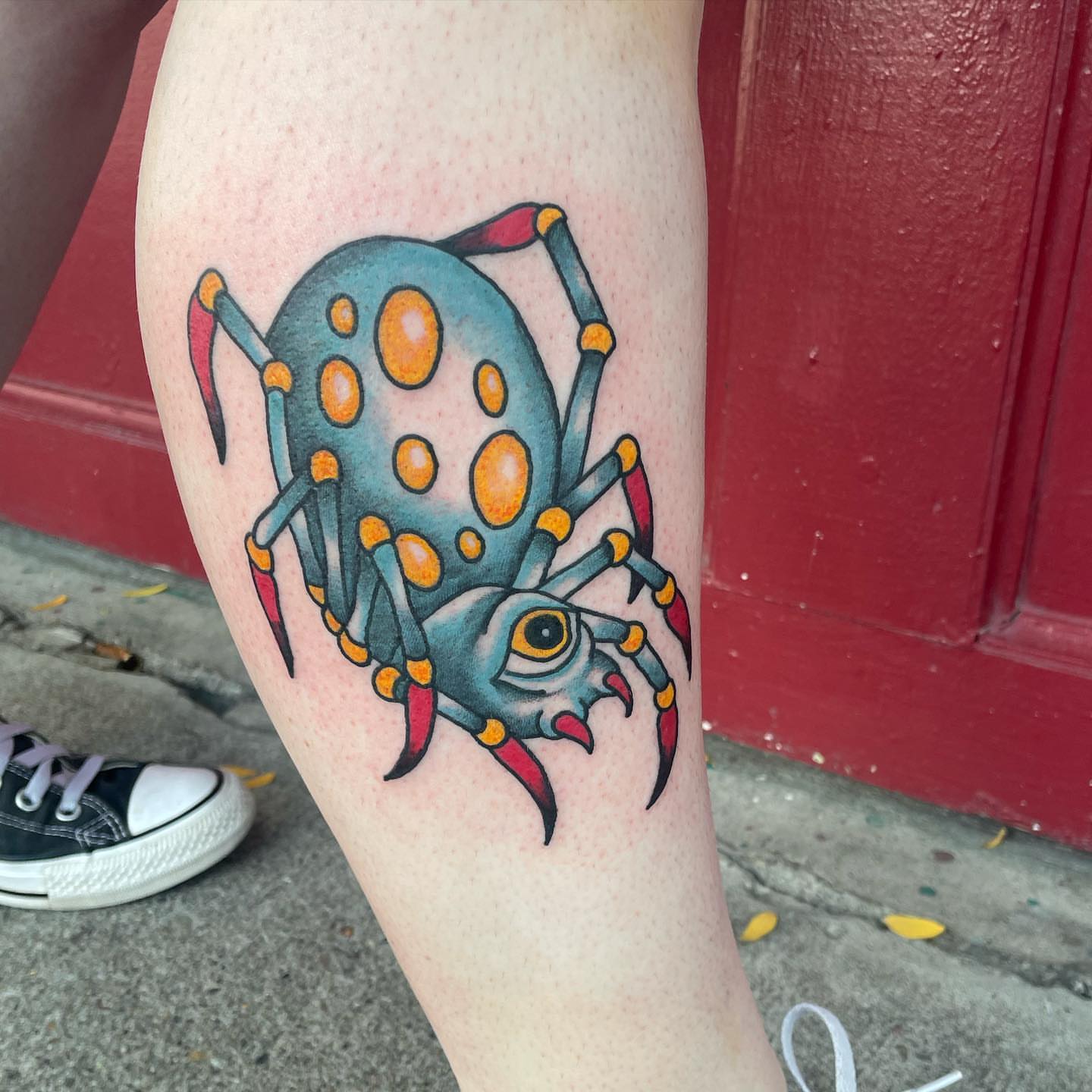 Tattoo by @duggernautt — dotwork