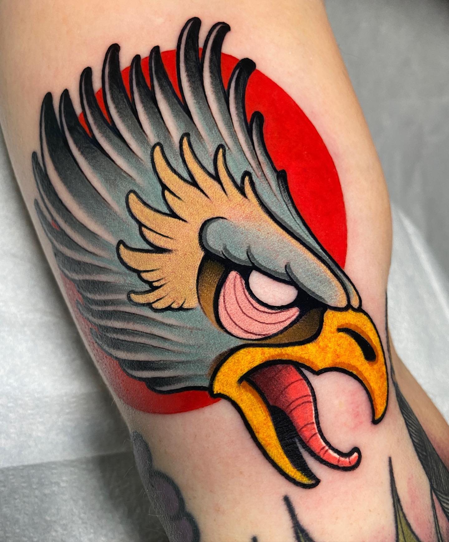 Tattoo by @devincoley — american_traditional