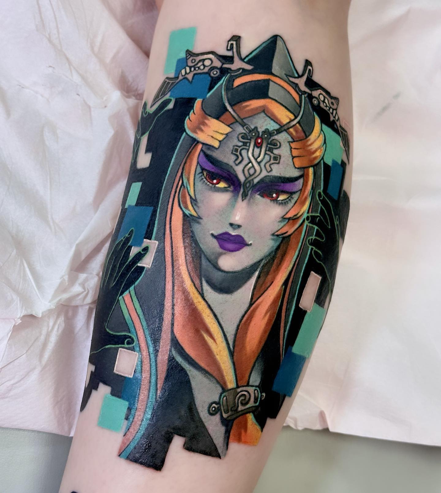 Tattoo by @jerritattoos — geometric