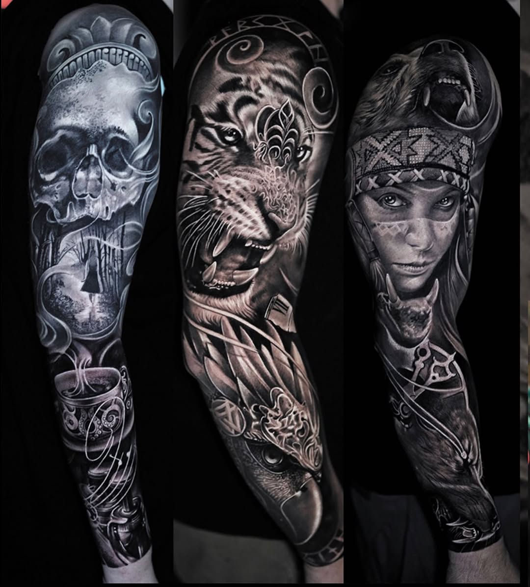 Realism tattoo on the upper arm by π¨π»βπ¨Ever luis Rivero π¨π»βπ¨